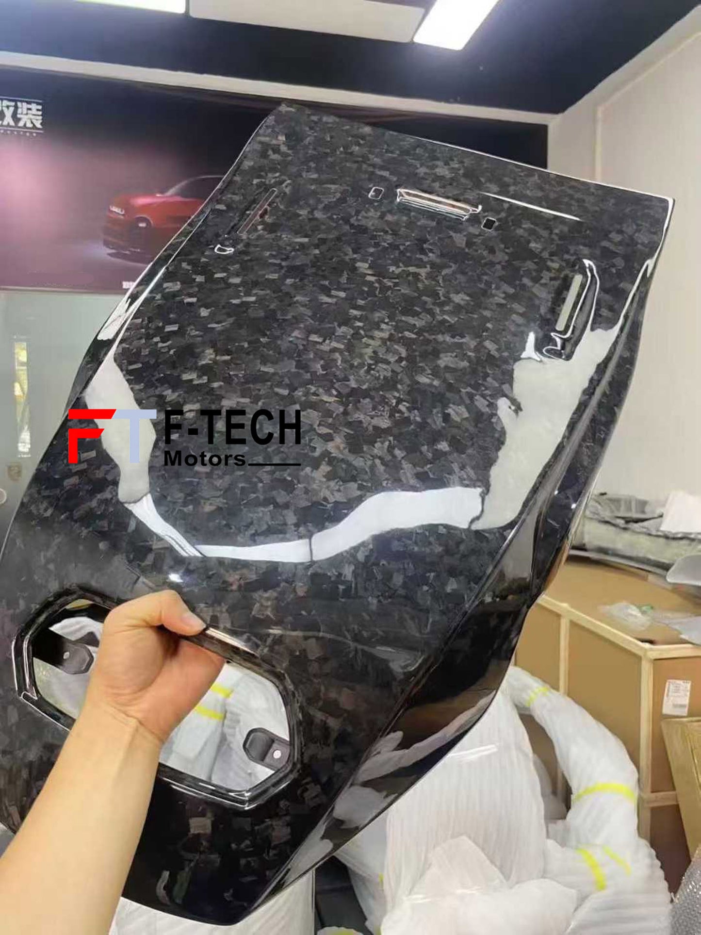 Forged Carbon Front Seat Covers For Lamborghini Urus 2018+