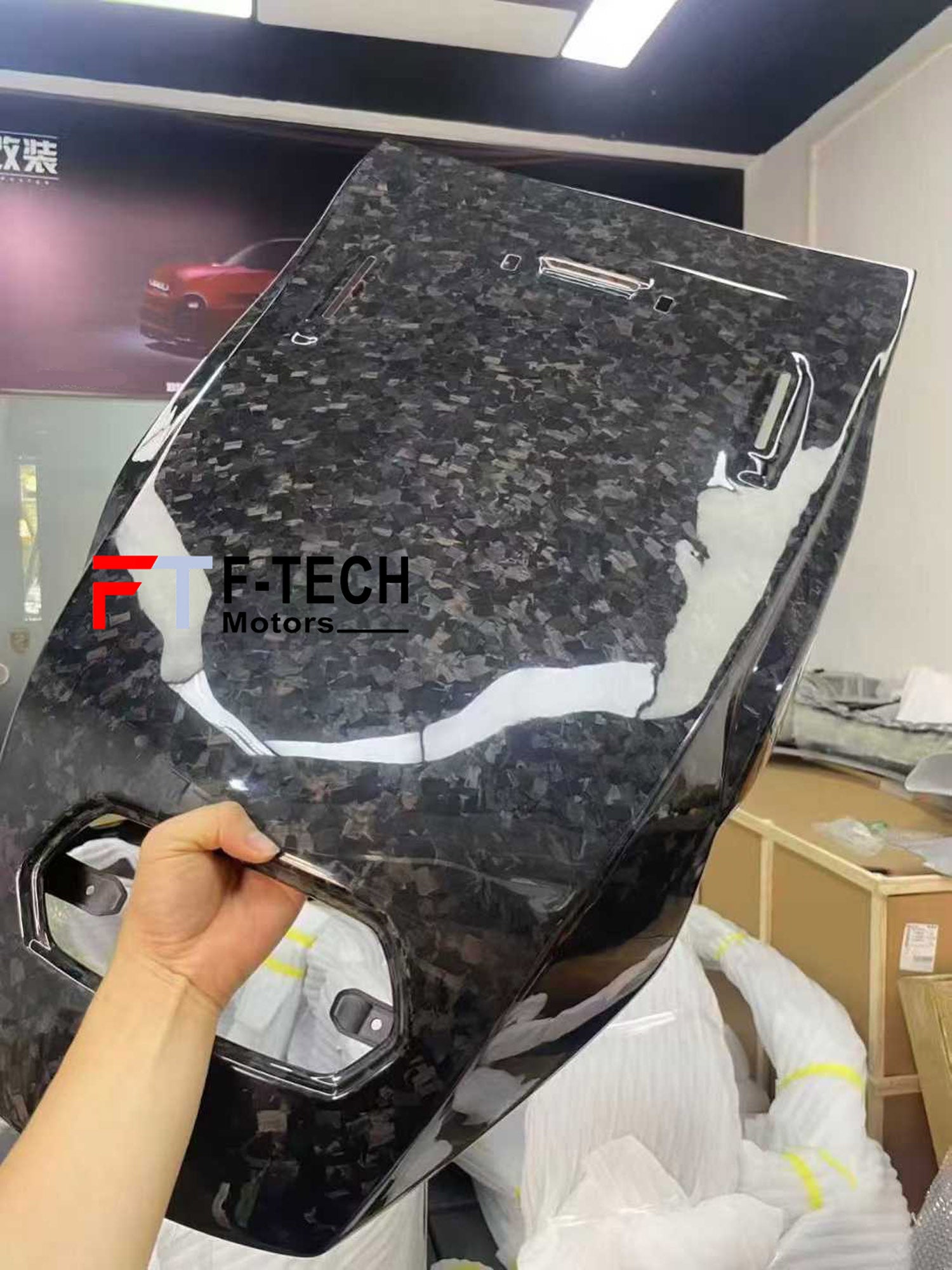 Forged Carbon Front Seat Covers For Lamborghini Urus 2018+