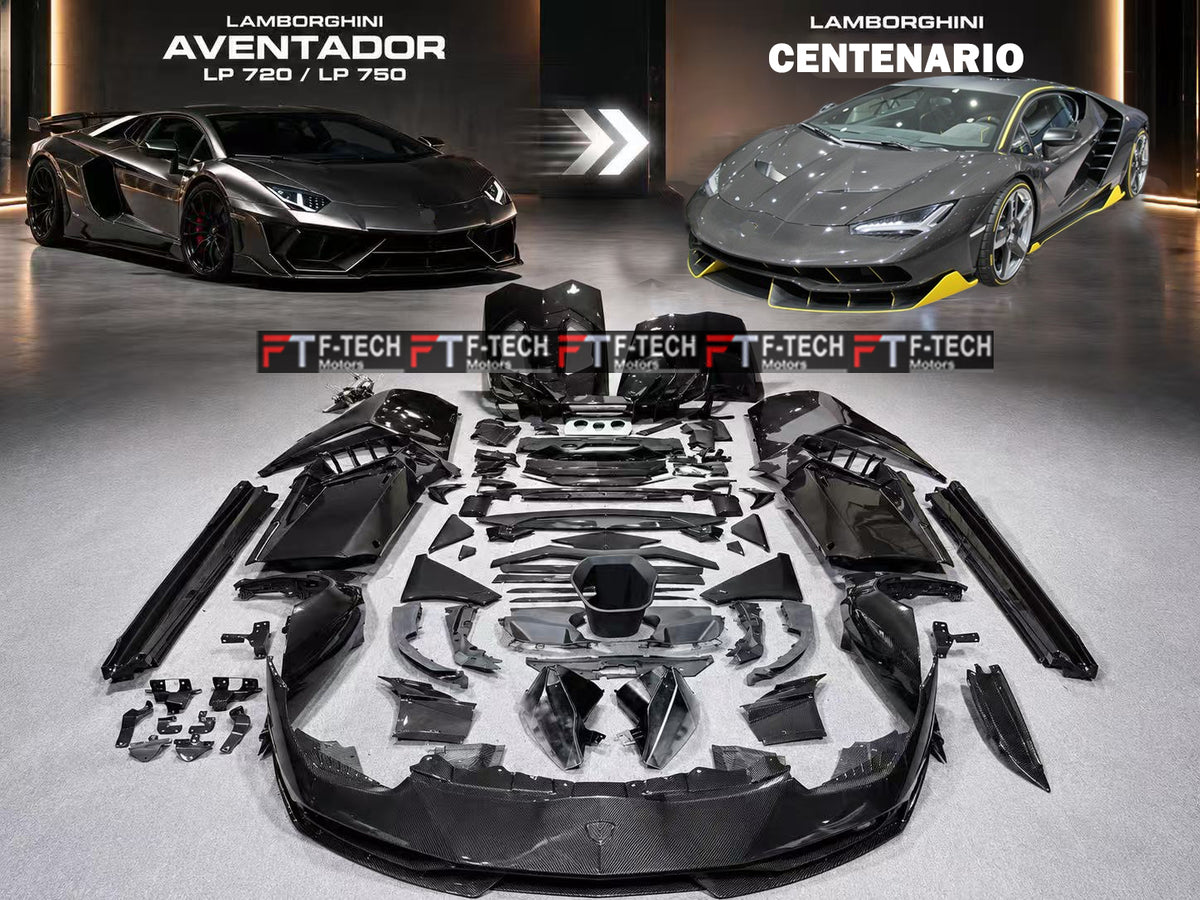 Lamborghini Aventador LP700 LP720 LP750 Upgrade Centenario Dry Carbon Body Kit