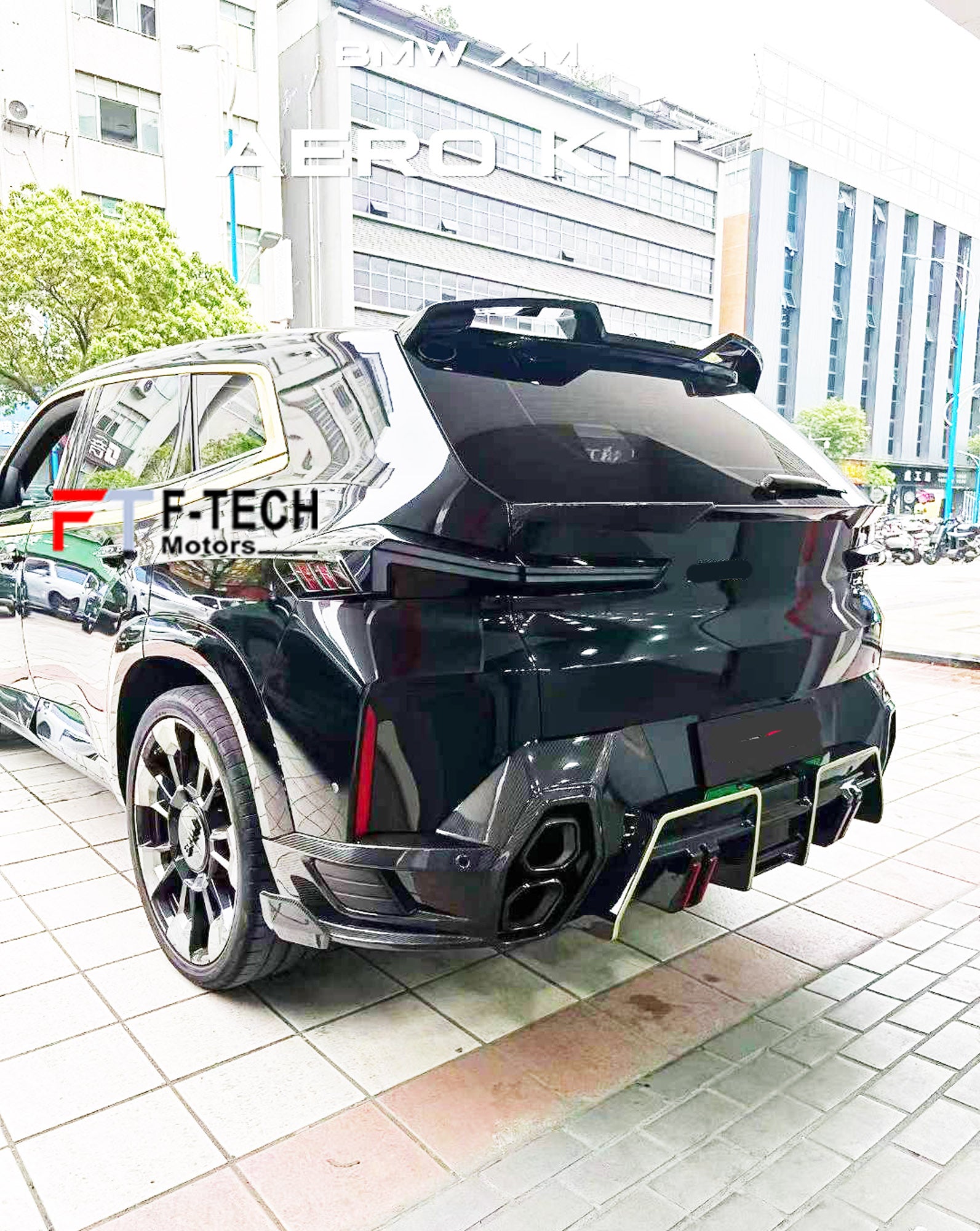For BMW XM G09 2023+ Dry Carbon Fiber Aero Kit LD Larte Design