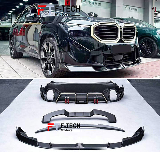 For BMW XM G09 2023+ Dry Carbon Fiber Aero Kit LD Larte Design