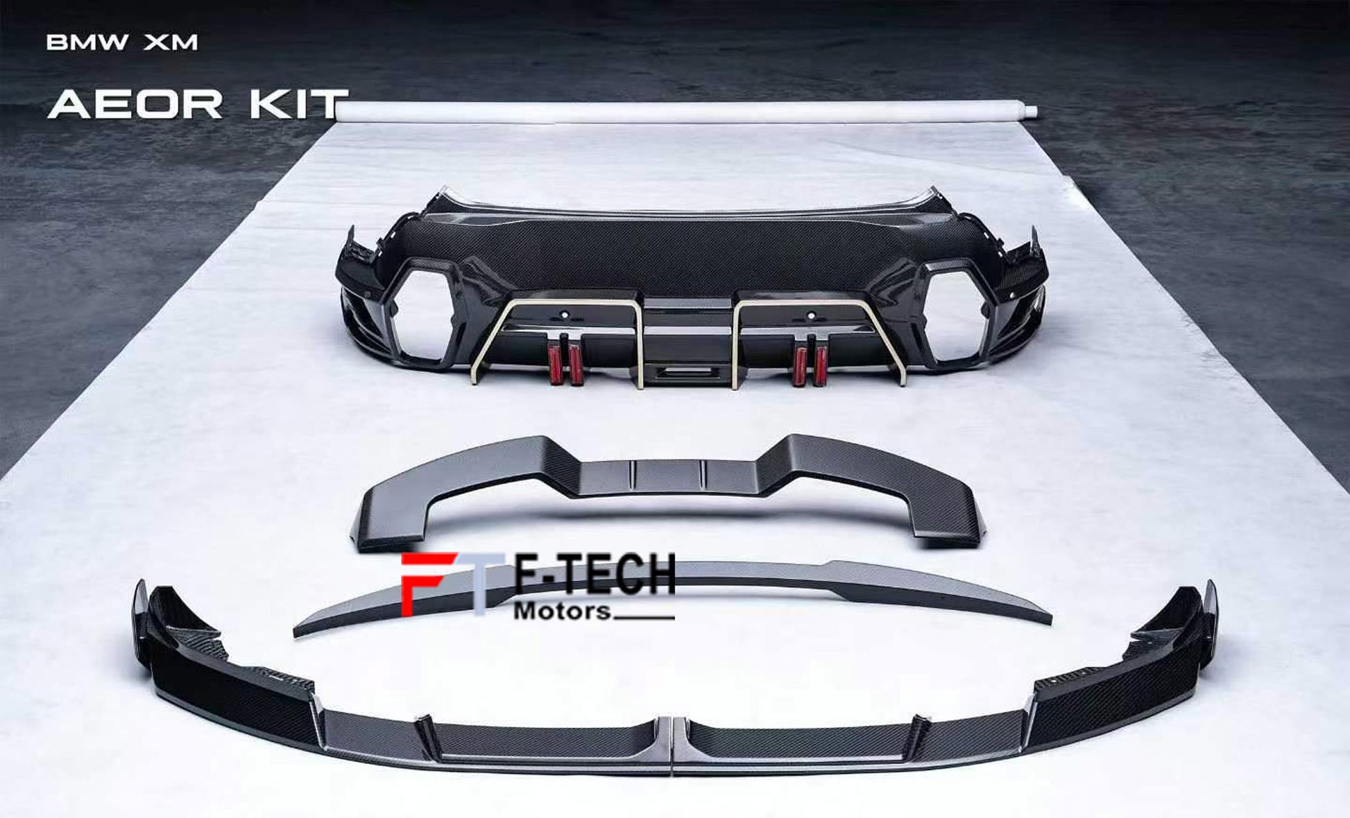 For BMW XM G09 2023+ Dry Carbon Fiber Aero Kit LD Larte Design