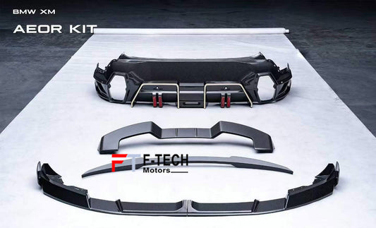 For BMW XM G09 2023+ Dry Carbon Fiber Aero Kit LD Larte Design