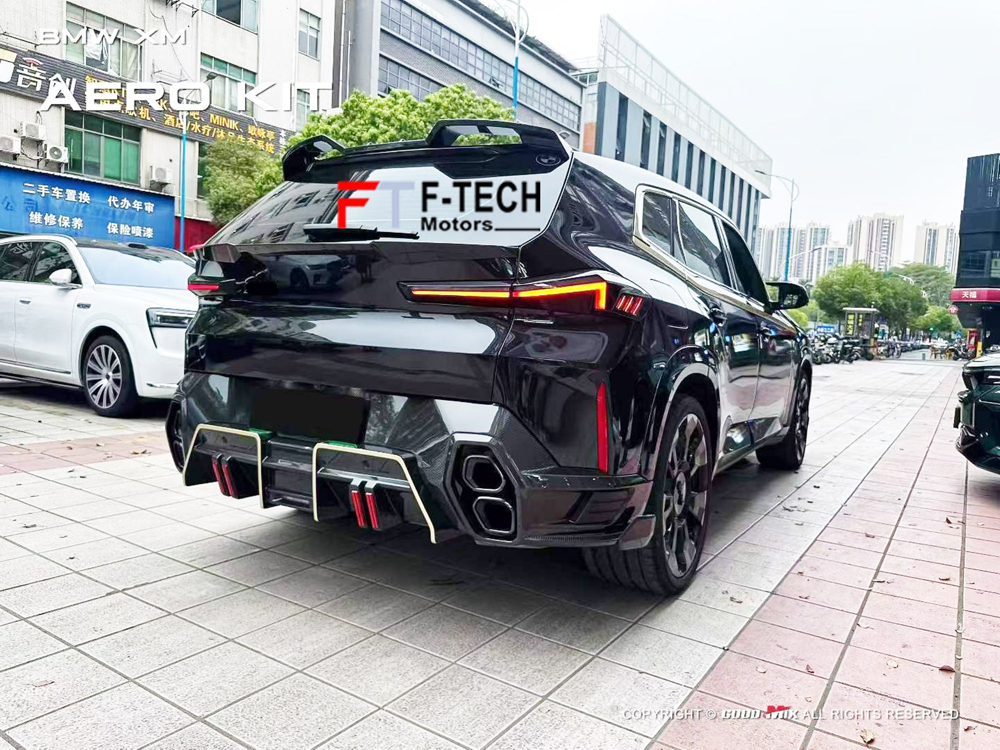 For BMW XM G09 2023+ Dry Carbon Fiber Aero Kit LD Larte Design