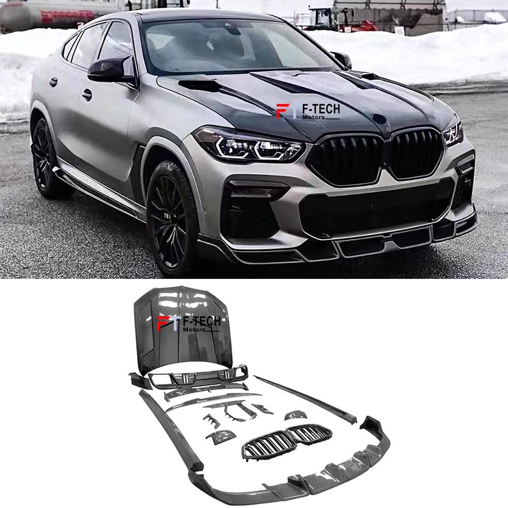 Carbon Fiber Body Kit for BMW X6 G06 2019 - 2023 LD