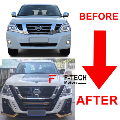 Conversion Body Kit For Nissan Patrol Y62 Facelift 1 2016 - 2019 Limgene