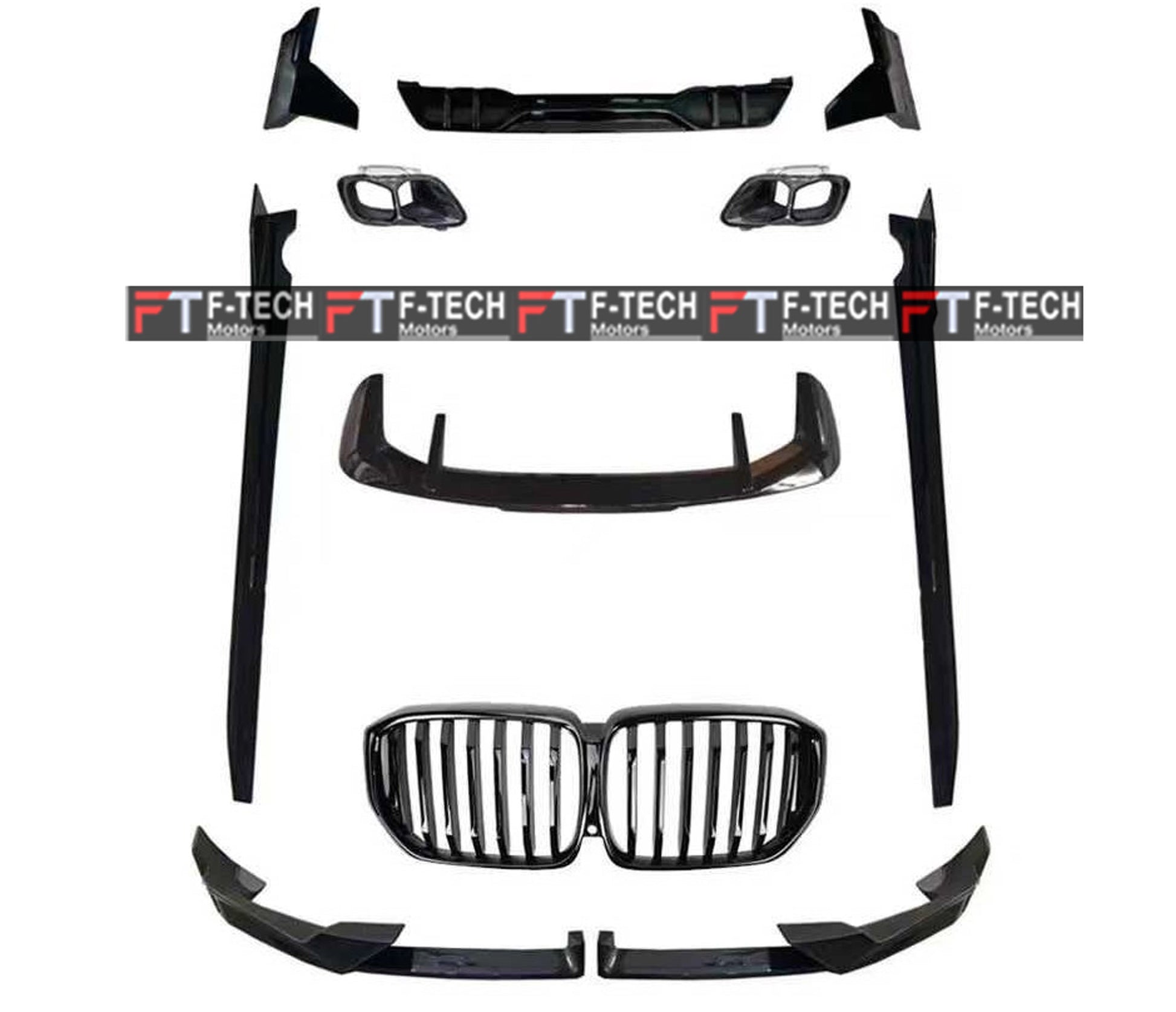 Aero Kit For BMW X5 G05 LCI 2023+ M Performance Style