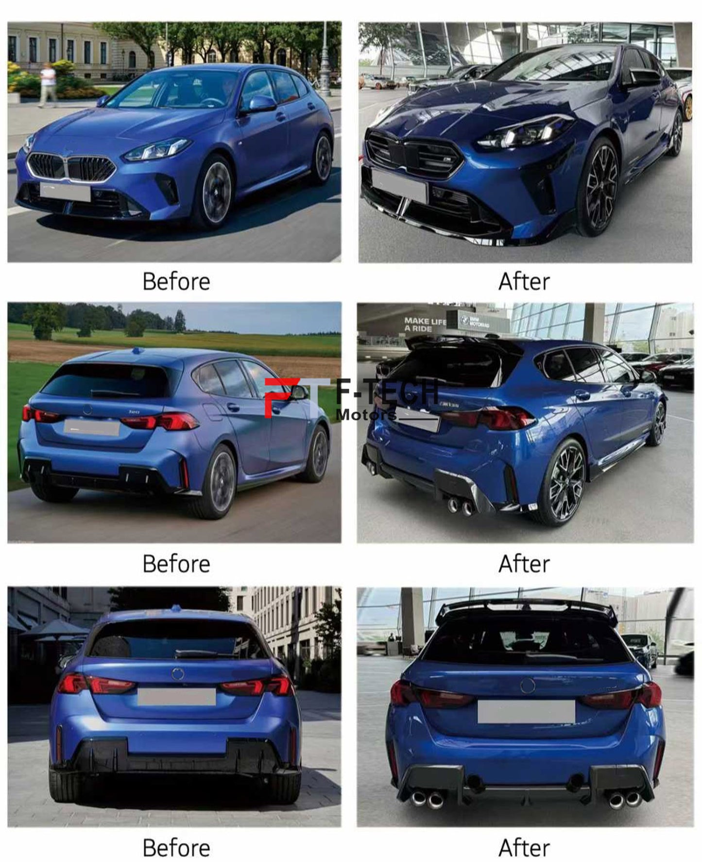 Aero Kit For BMW 1 Series F70 2025+ M Performance
