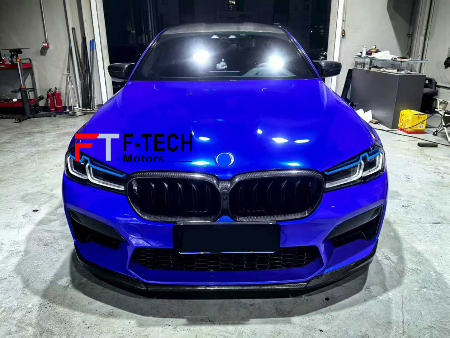 Dry Carbon FiberMP Style Front Lip For BMW M5 F90 Competition LCI 2021 - 2024