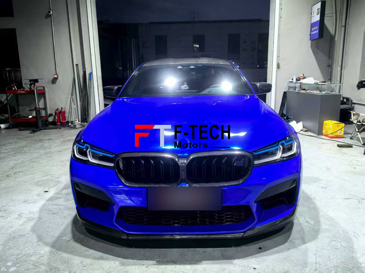 Dry Carbon FiberMP Style Front Lip For BMW M5 F90 Competition LCI 2021 - 2024