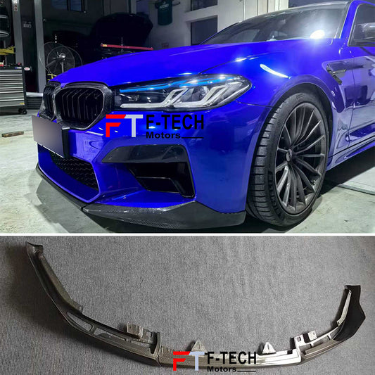 Dry Carbon FiberMP Style Front Lip For BMW M5 F90 Competition LCI 2021 - 2024
