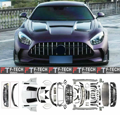 Body Kit Black Series For Mercedes AMG GT R GT S GT C C190 2014 - 2017