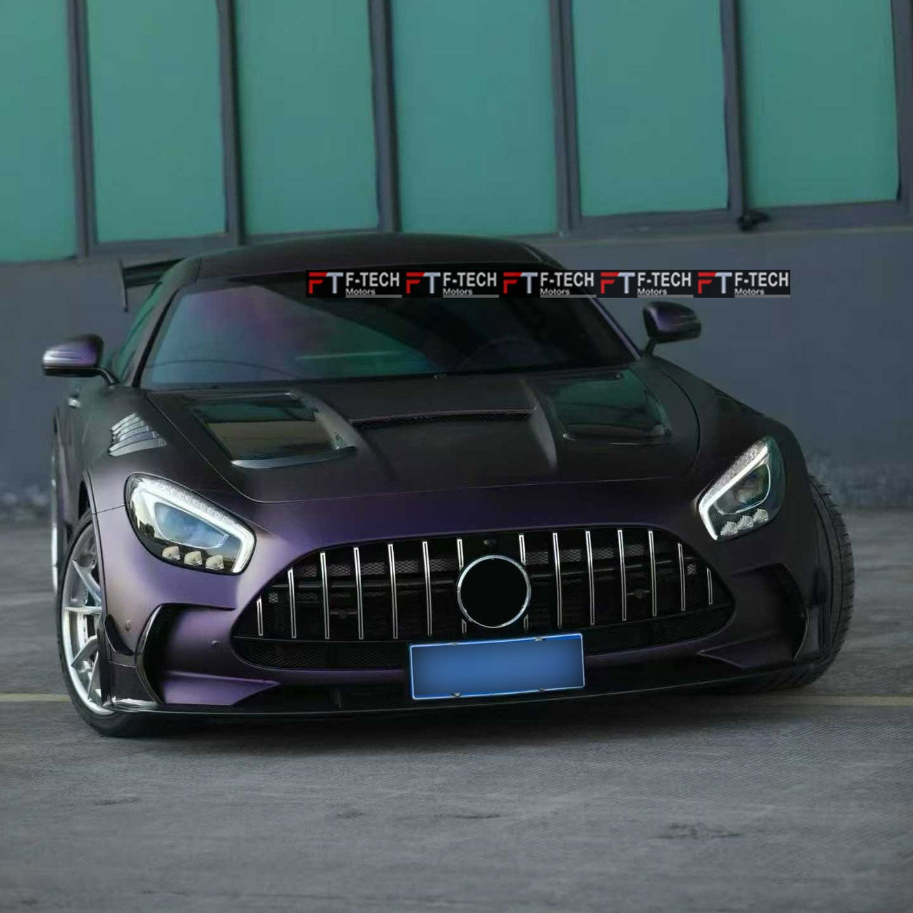 Body Kit Black Series For Mercedes AMG GT R GT S GT C C190 2014 - 2017