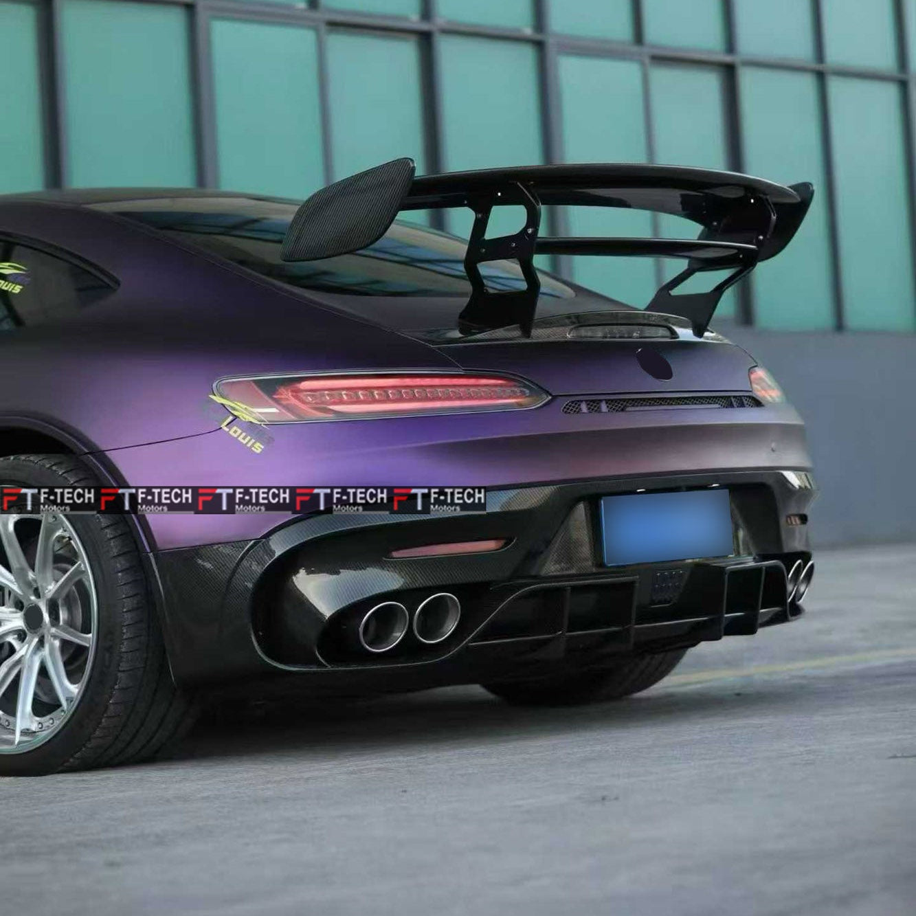 Body Kit Black Series For Mercedes AMG GT R GT S GT C C190 2014 - 2017