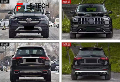GLE 63 AMG Style Body Kit For Mercedes Benz GLE V167 2019 - 2023