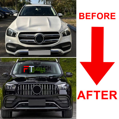 GLE 63 AMG Style Body Kit For Mercedes Benz GLE V167 2019 - 2023