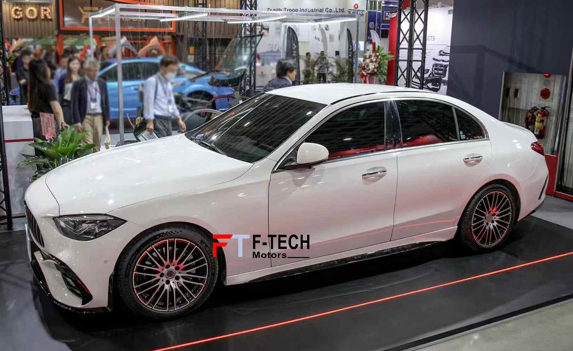 C63 AMG Style Upgrade Body Kit For Mercedes Benz C Class W206 2021+