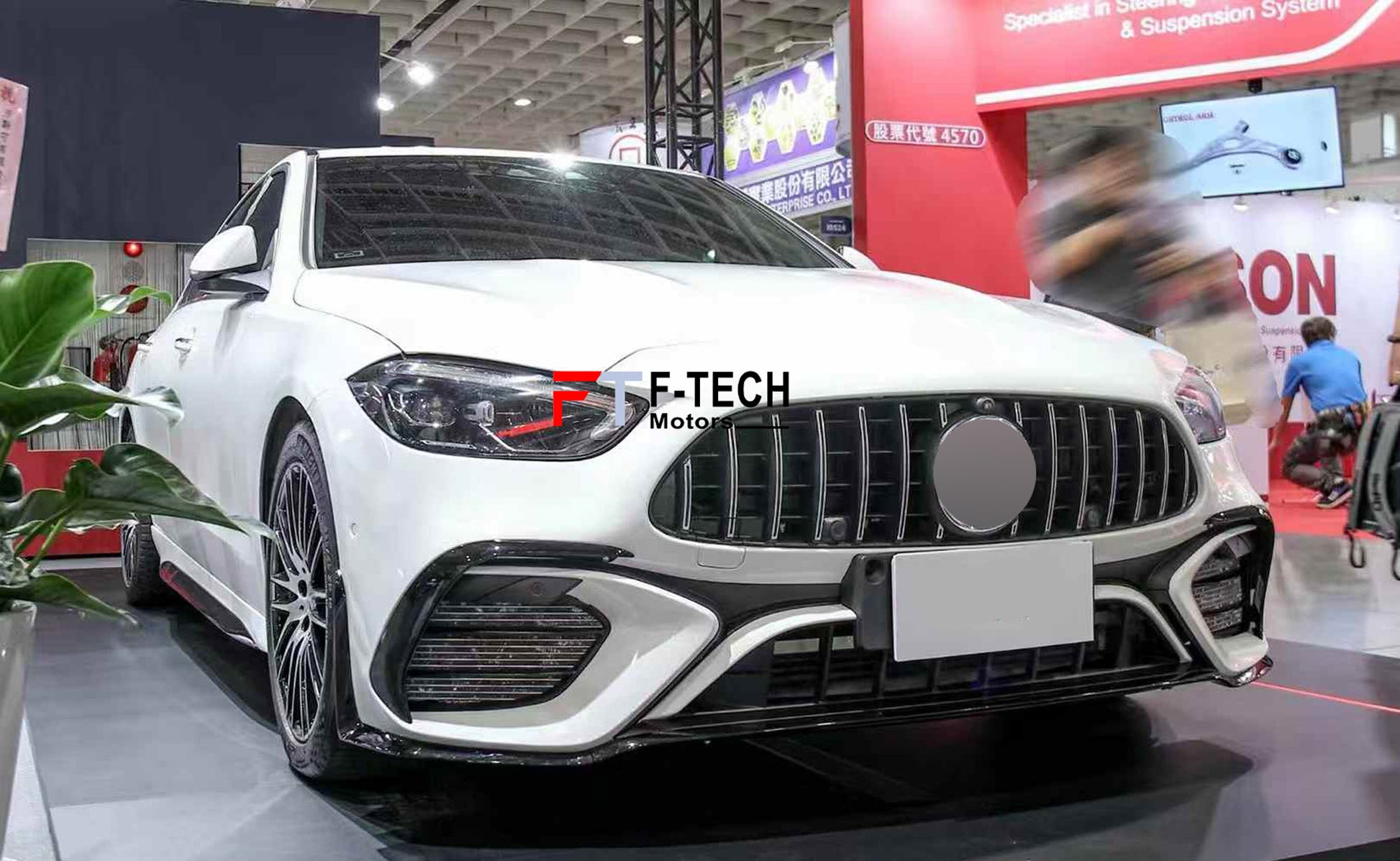 C63 AMG Style Upgrade Body Kit For Mercedes Benz C Class W206 2021+