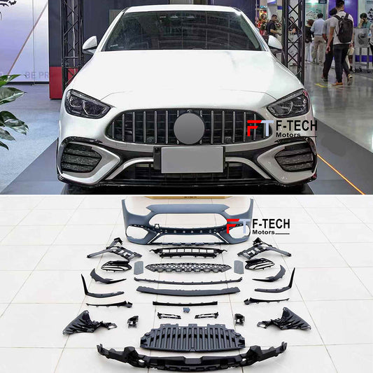 C63 AMG Style Upgrade Body Kit For Mercedes Benz C Class W206 2021+