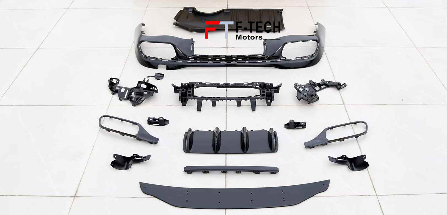 C63 AMG Style Upgrade Body Kit For Mercedes Benz C Class W206 2021+