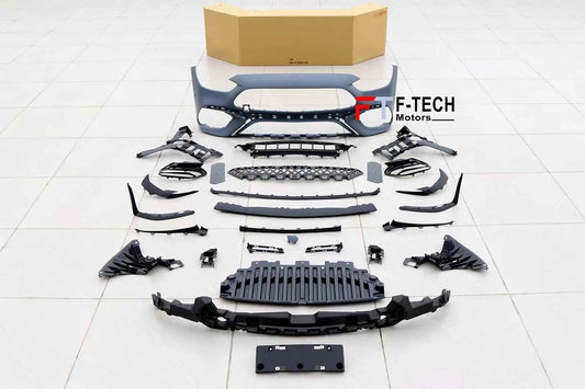 C63 AMG Style Upgrade Body Kit For Mercedes Benz C Class W206 2021+