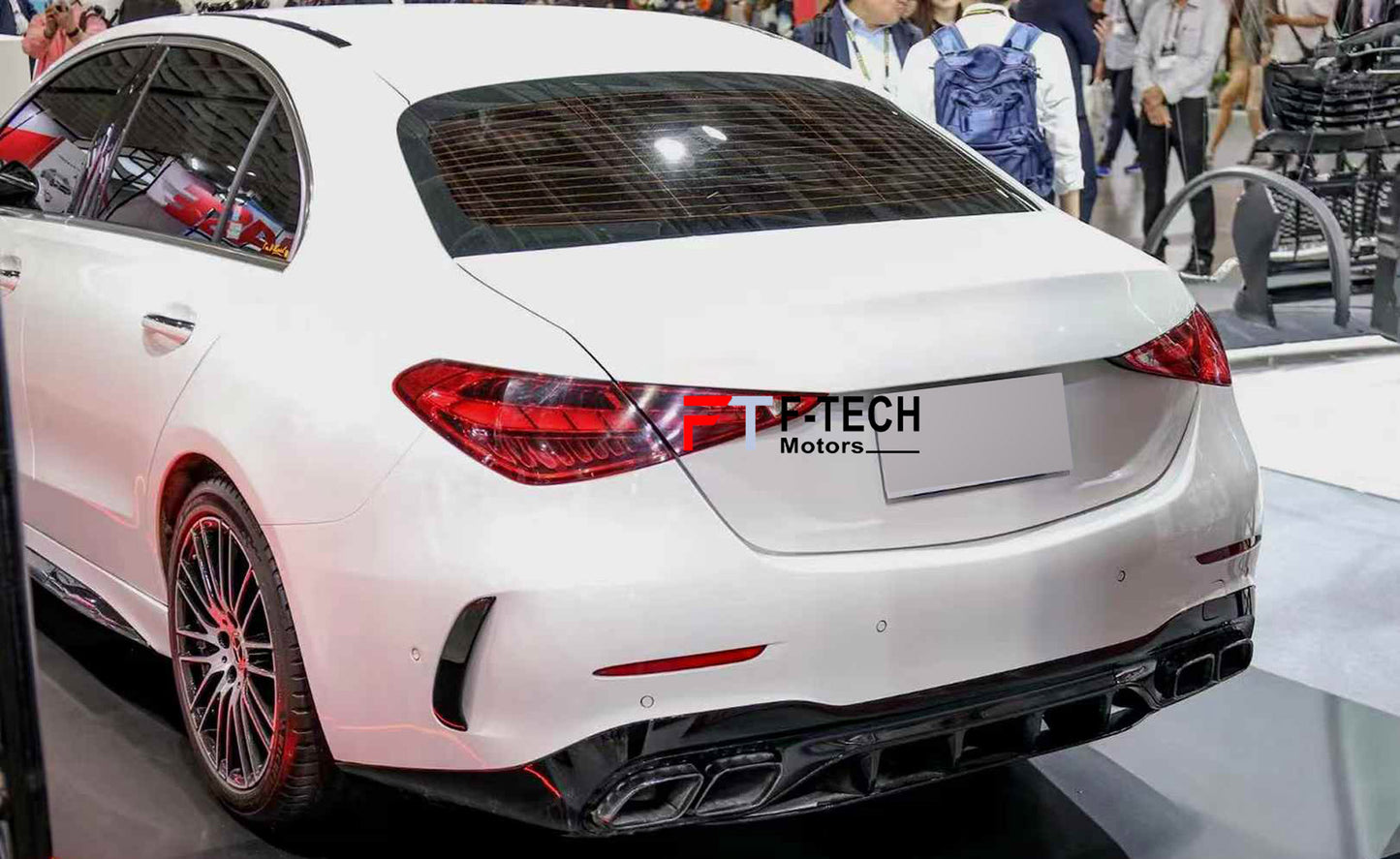 C63 AMG Style Upgrade Body Kit For Mercedes Benz C Class W206 2021+