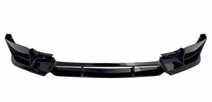 Gloss black front lip spoiler for Land Rover Defender L663 90 / 110 / 130 2020+