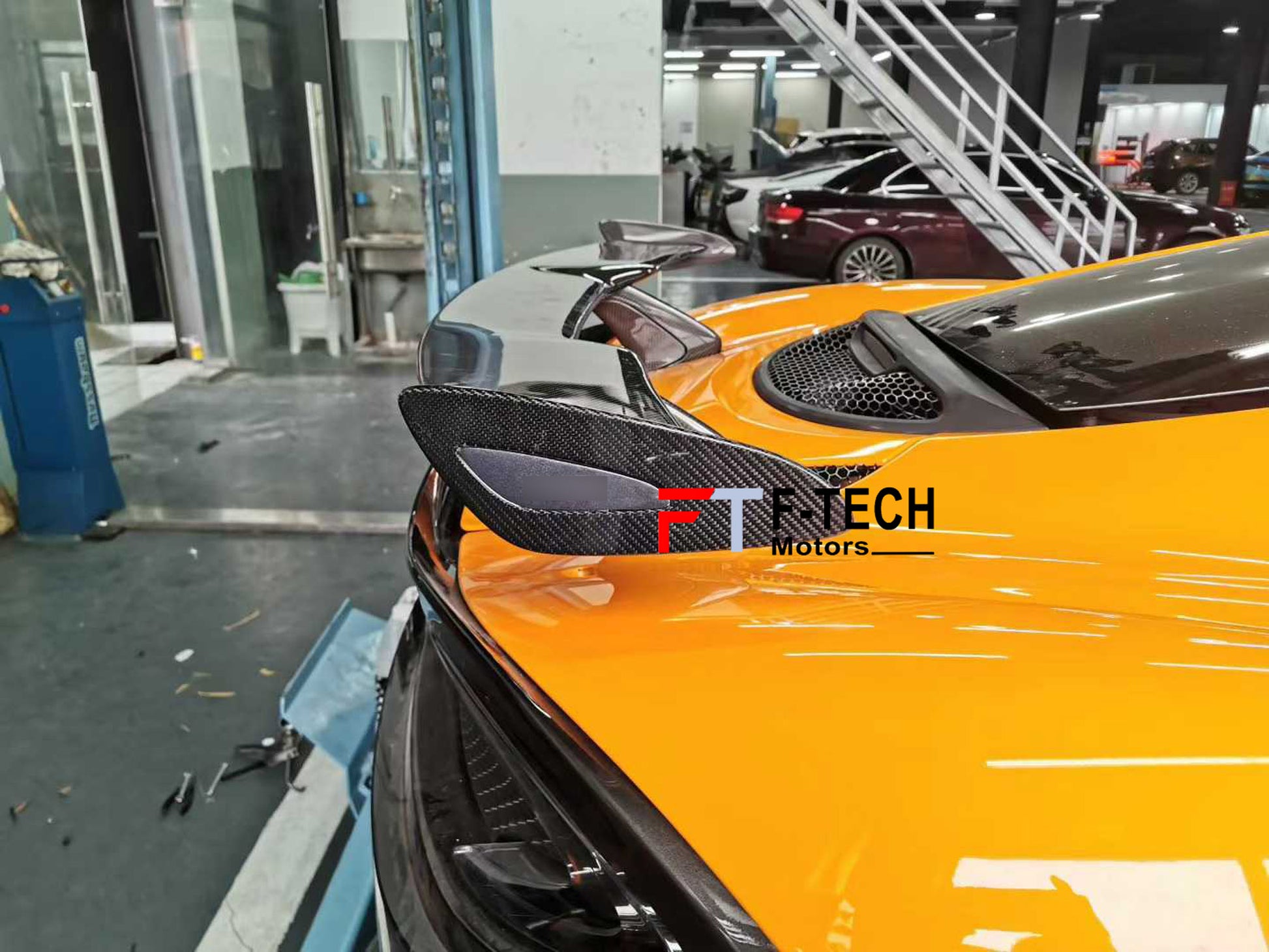Dry Carbon Rear Wing Spoiler For Mclaren 570S 540C 2016 - 2021