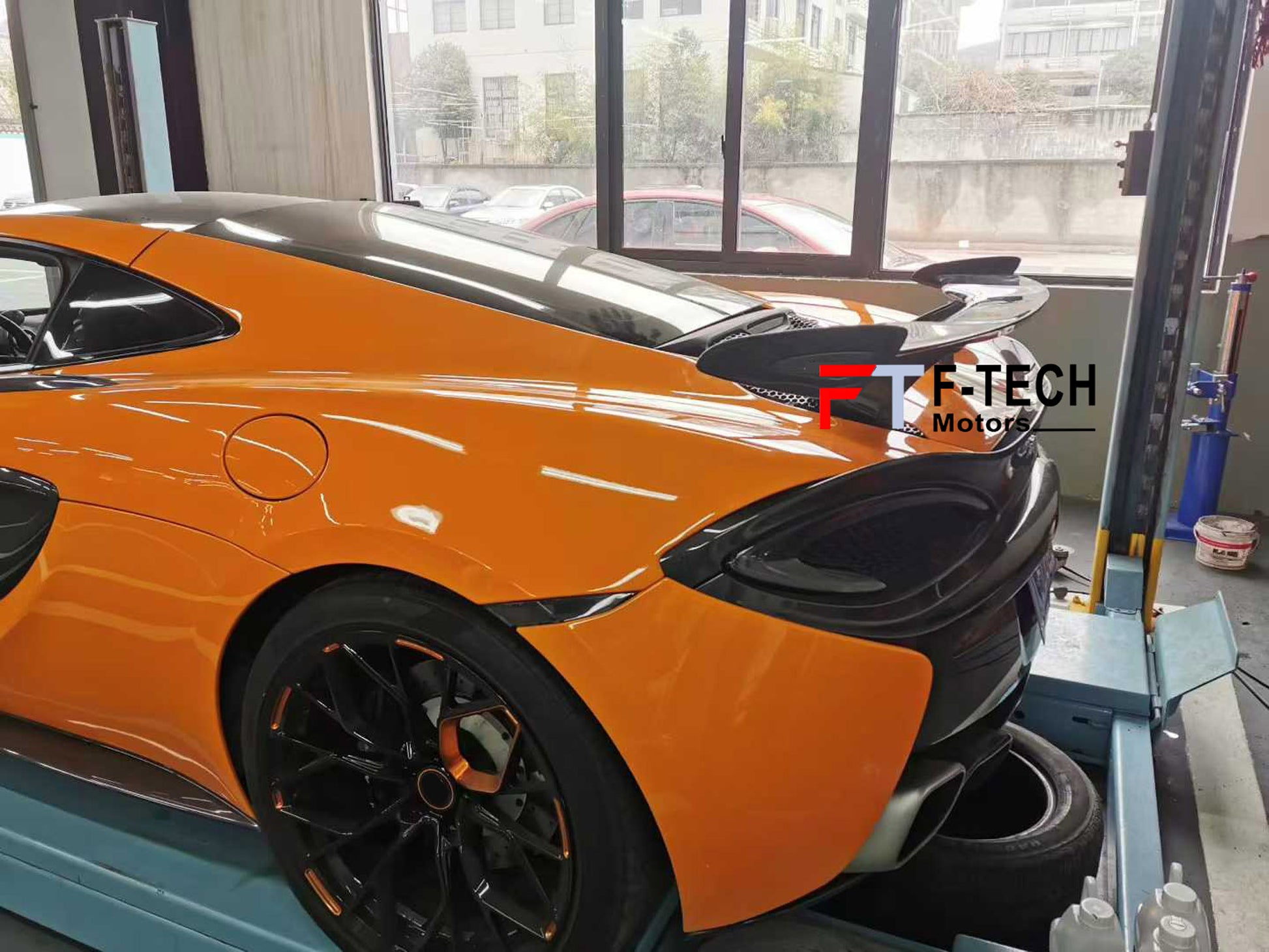 Dry Carbon Rear Wing Spoiler For Mclaren 570S 540C 2016 - 2021