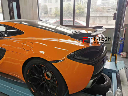 Dry Carbon Rear Wing Spoiler For Mclaren 570S 540C 2016 - 2021