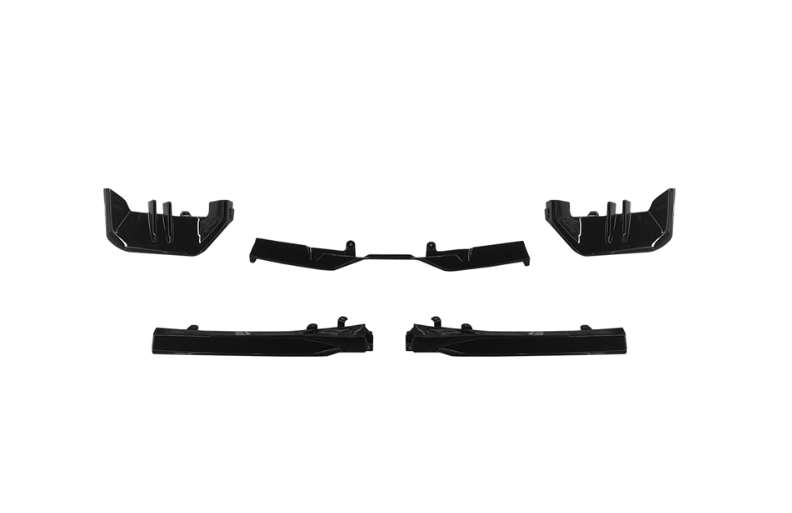 M Performance style gloss black aero body kit for BMW 5 series G60 G68 2023+