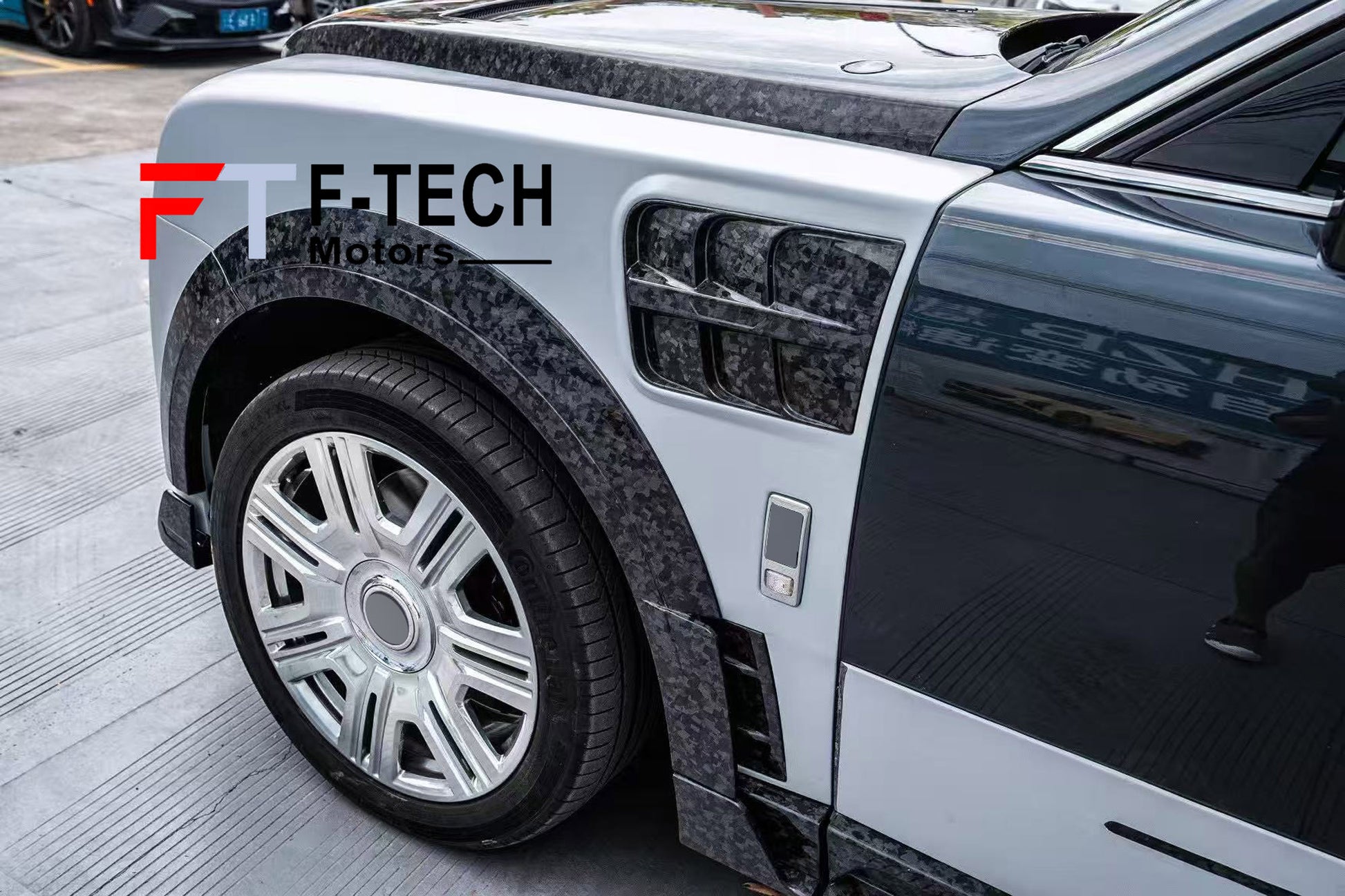 Dry Carbon Conversion Body Kit For Rolls Royce Cullinan 2 2024+
