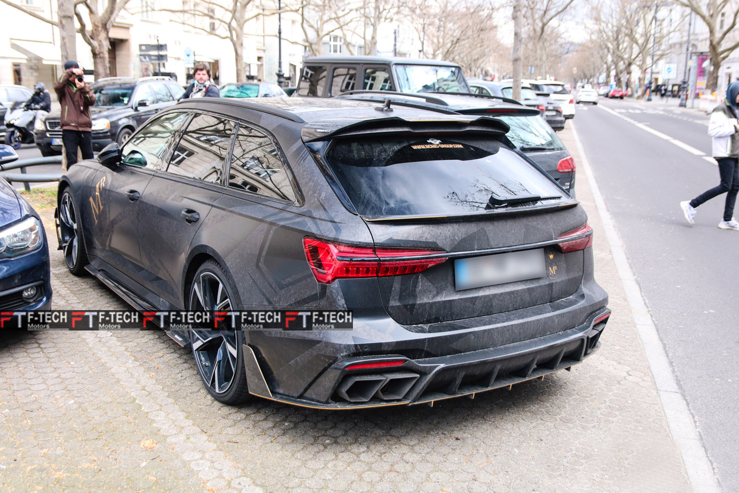 Dry Сarbon Fiber Body Kit For Audi RS6 C8 2019 - 2025 Mansory