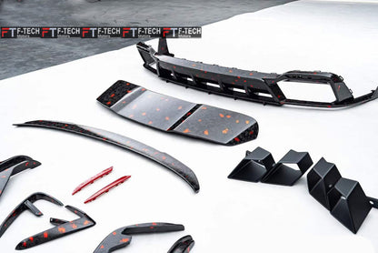 Dry Сarbon Fiber Body Kit For Audi RS6 C8 2019 - 2025 Mansory