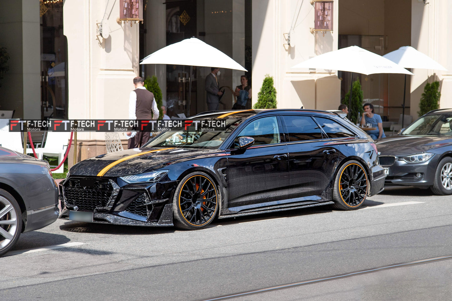 Dry Сarbon Fiber Body Kit For Audi RS6 C8 2019 - 2025 Mansory