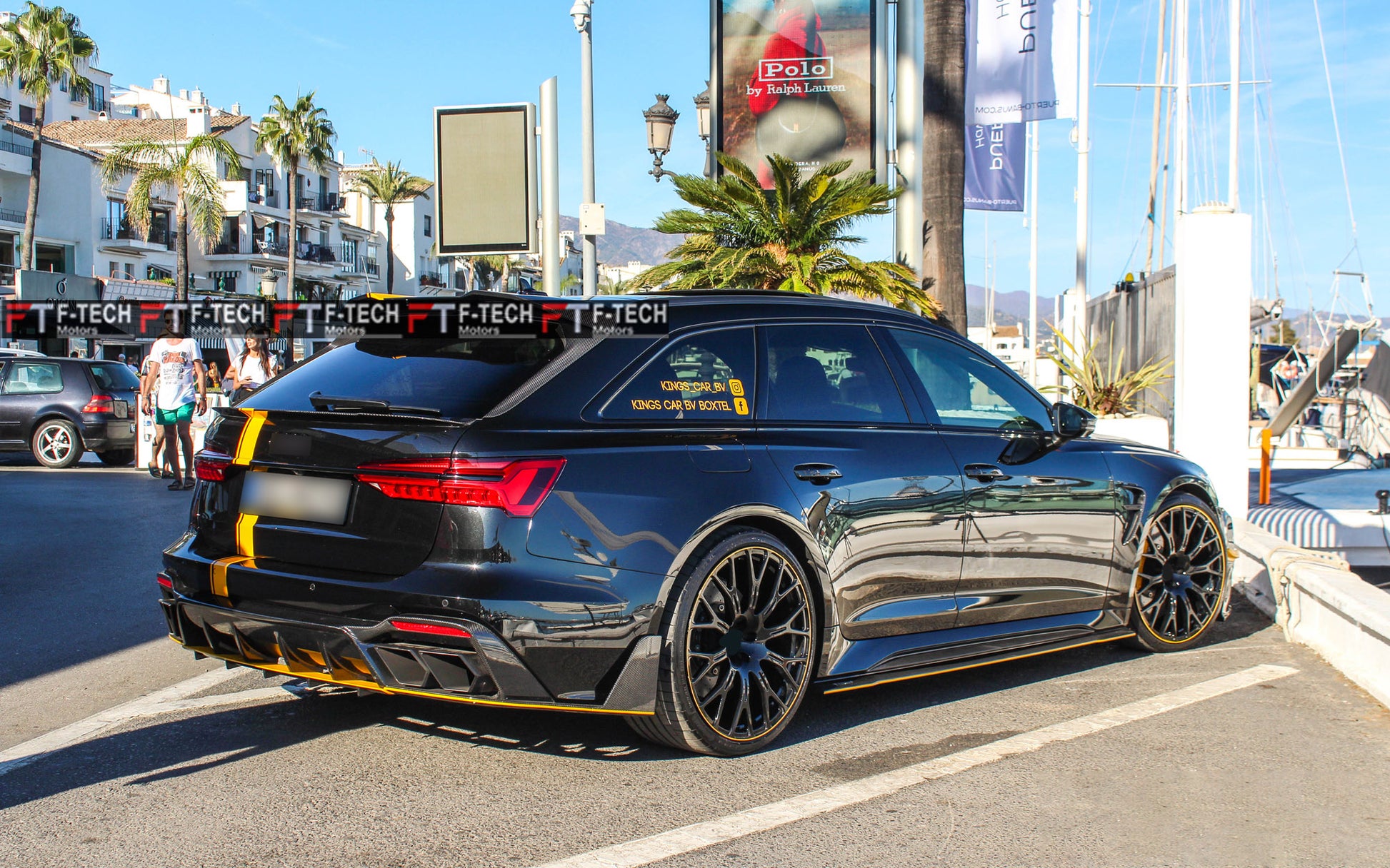 Dry Сarbon Fiber Body Kit For Audi RS6 C8 2019 - 2025 Mansory