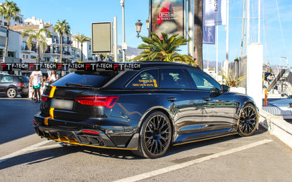 Dry Сarbon Fiber Body Kit For Audi RS6 C8 2019 - 2025 Mansory