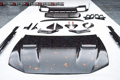 Dry Сarbon Fiber Body Kit For Audi RS6 C8 2019 - 2025 Mansory