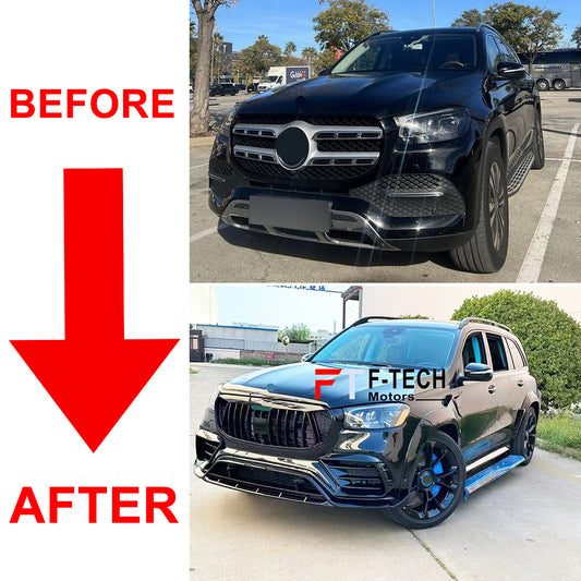Conversion Body Kit For Mercedes Benz GLS 580 350 450 X167 2019 - 2023 MSY