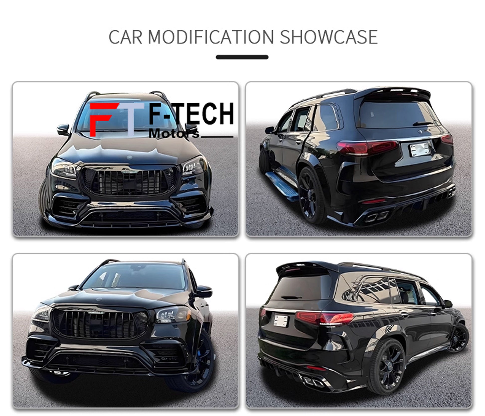 Conversion Body Kit For Mercedes Benz GLS 580 350 450 X167 2019 - 2023 MSY