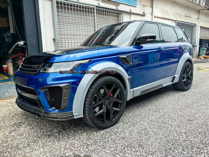 Carbon Fiber Body Kit M For Range Rover Sport SVR L494 2018 - 2022 Mansory