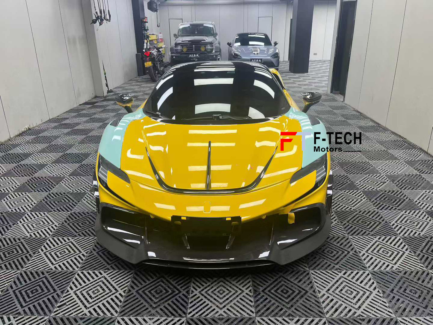 Dry Carbon Fiber Upgrade Body Kit For Ferrari SF90 Stradale 2019 - 2024 Mansory