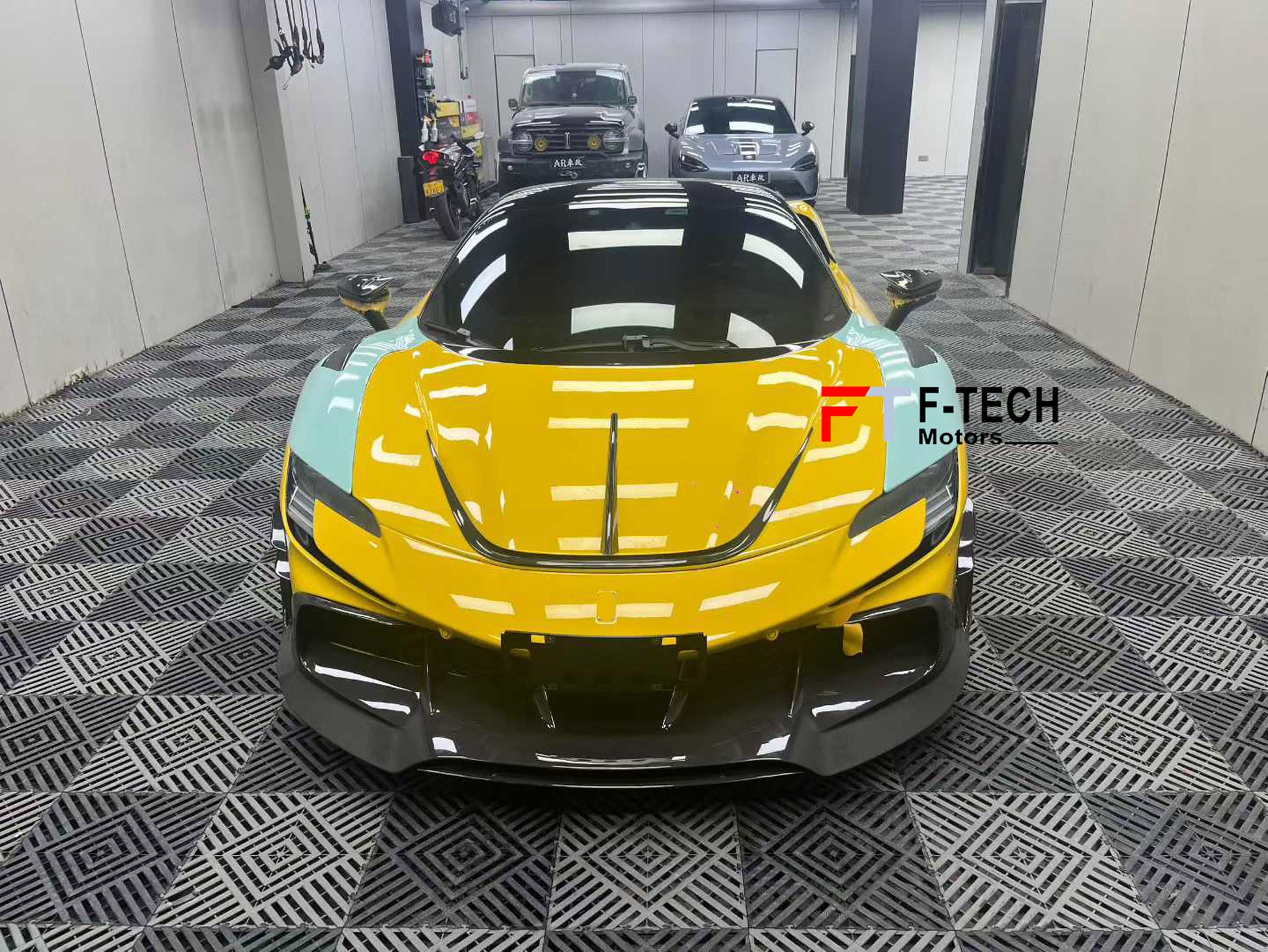 Dry Carbon Fiber Upgrade Body Kit For Ferrari SF90 Stradale 2019 - 2024 Mansory