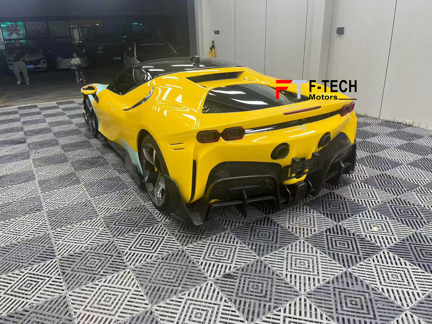Dry Carbon Fiber Upgrade Body Kit For Ferrari SF90 Stradale 2019 - 2024 Mansory