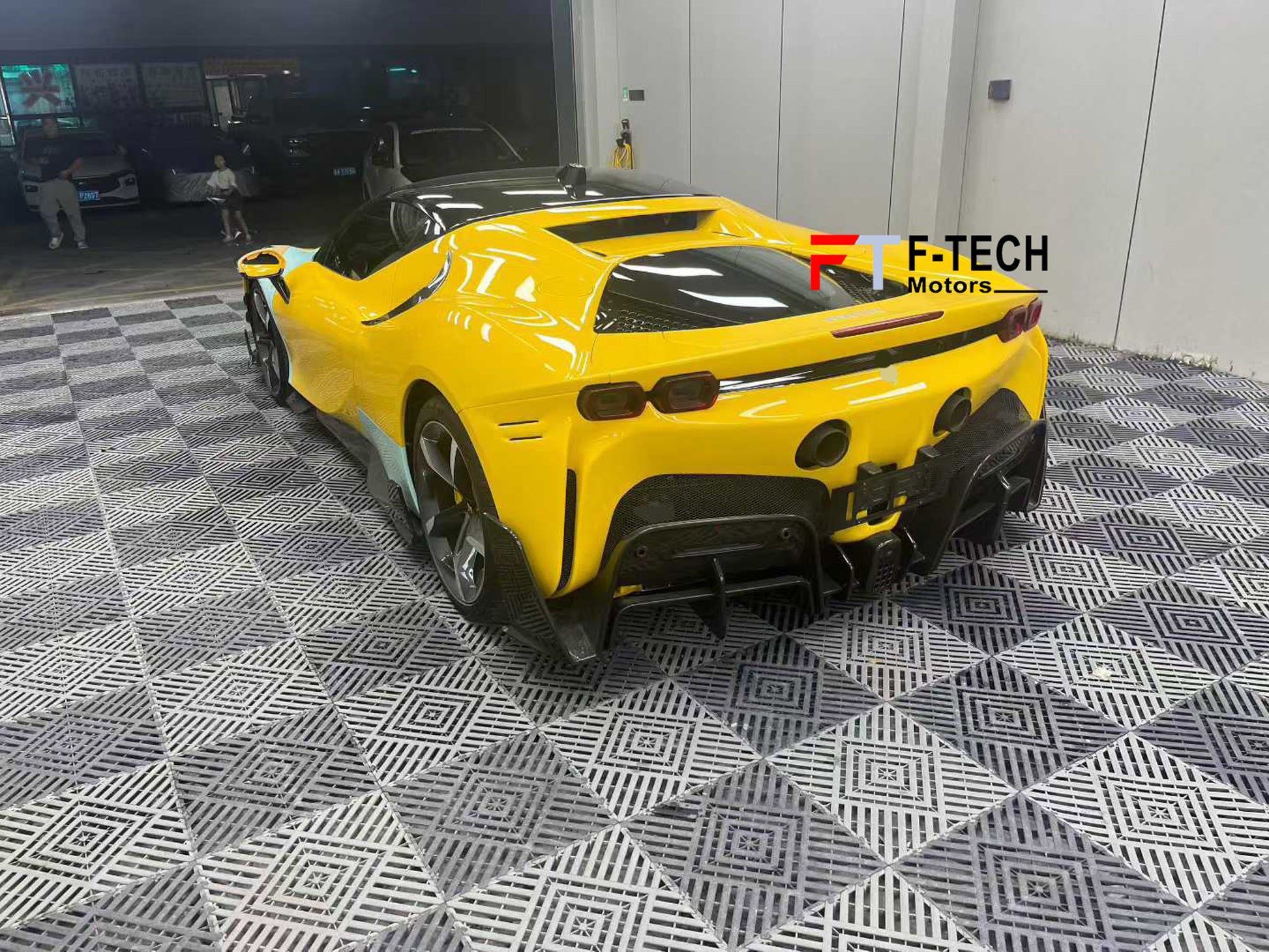 Dry Carbon Fiber Upgrade Body Kit For Ferrari SF90 Stradale 2019 - 2024 Mansory