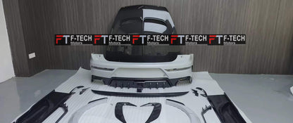 Dry Carbon Fiber Wide Body Kit For Bentley Bentayga 2021+ Mansory