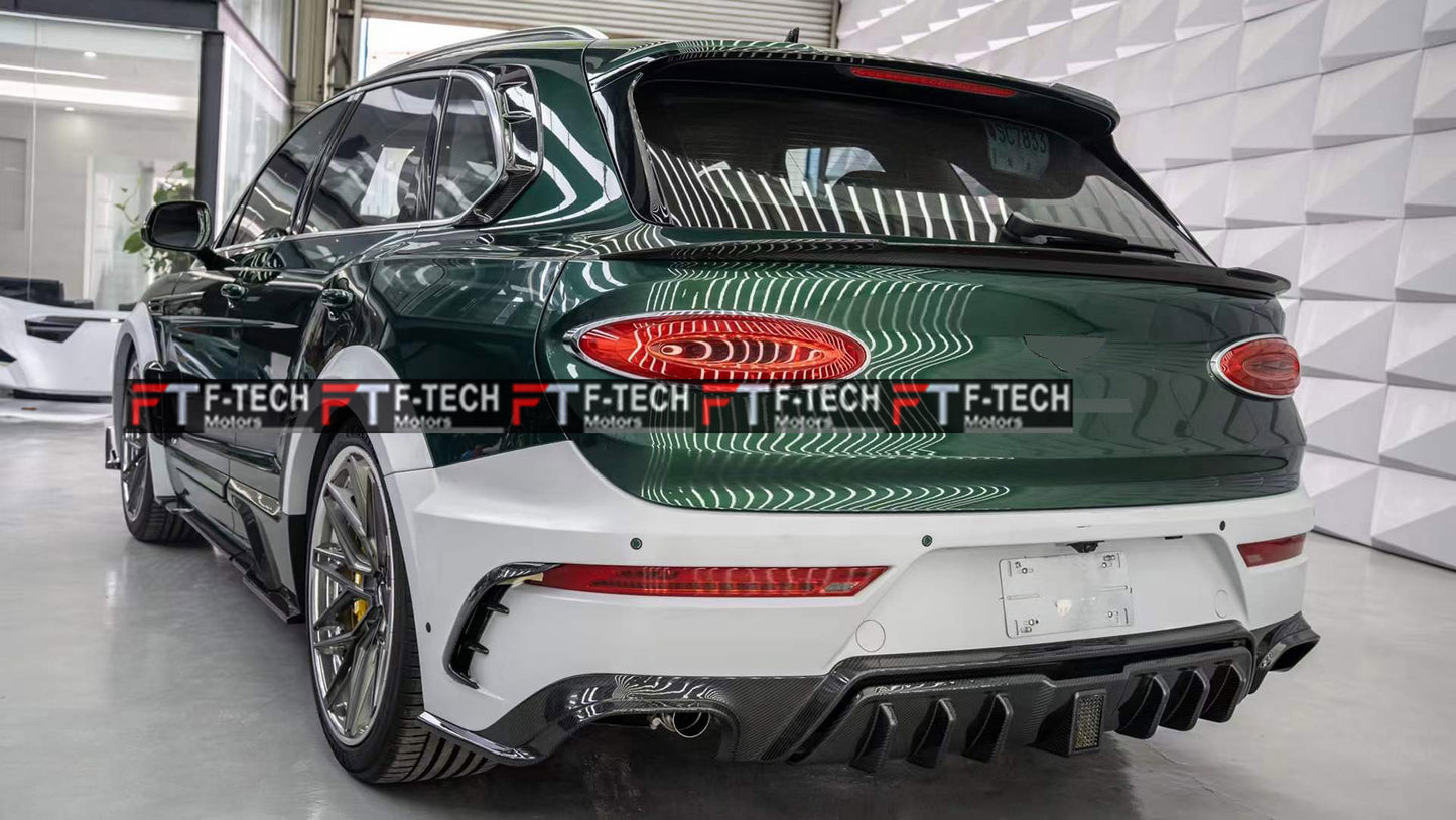 Dry Carbon Fiber Wide Body Kit For Bentley Bentayga 2021+ Mansory