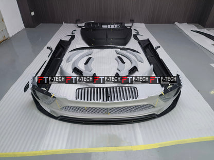 Dry Carbon Fiber Wide Body Kit For Bentley Bentayga 2021+ Mansory