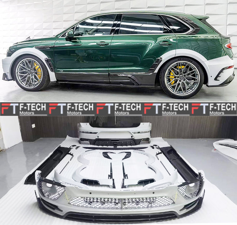 Dry Carbon Fiber Wide Body Kit For Bentley Bentayga 2021+ Mansory