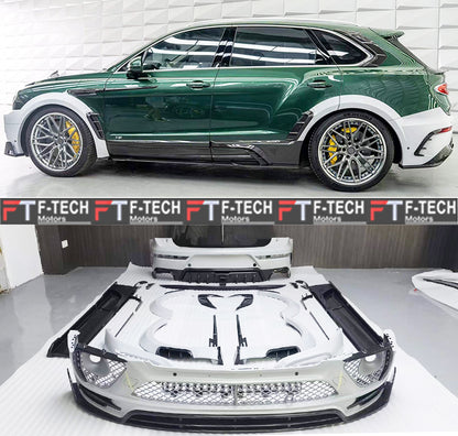 Dry Carbon Fiber Wide Body Kit For Bentley Bentayga 2021+ Mansory